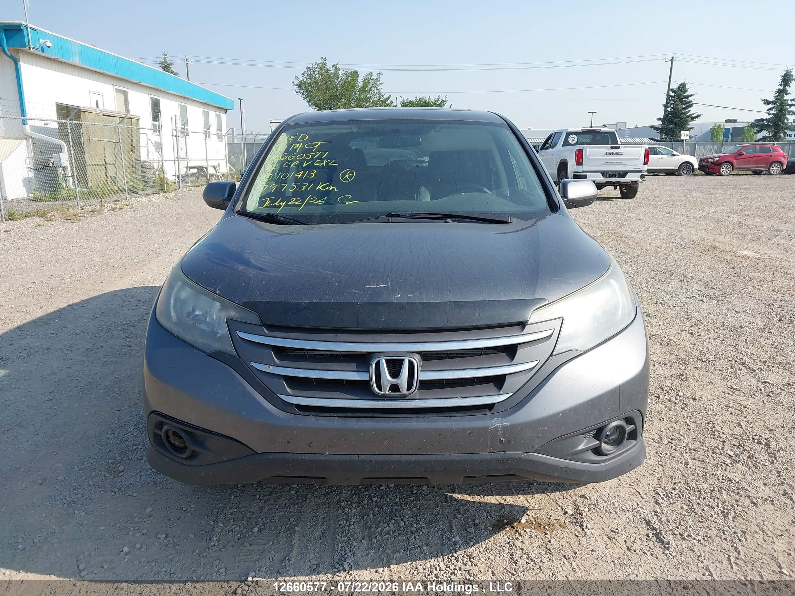 2012 HONDA CR-V EXL