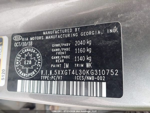 2019 KIA OPTIMA LX/LX+
