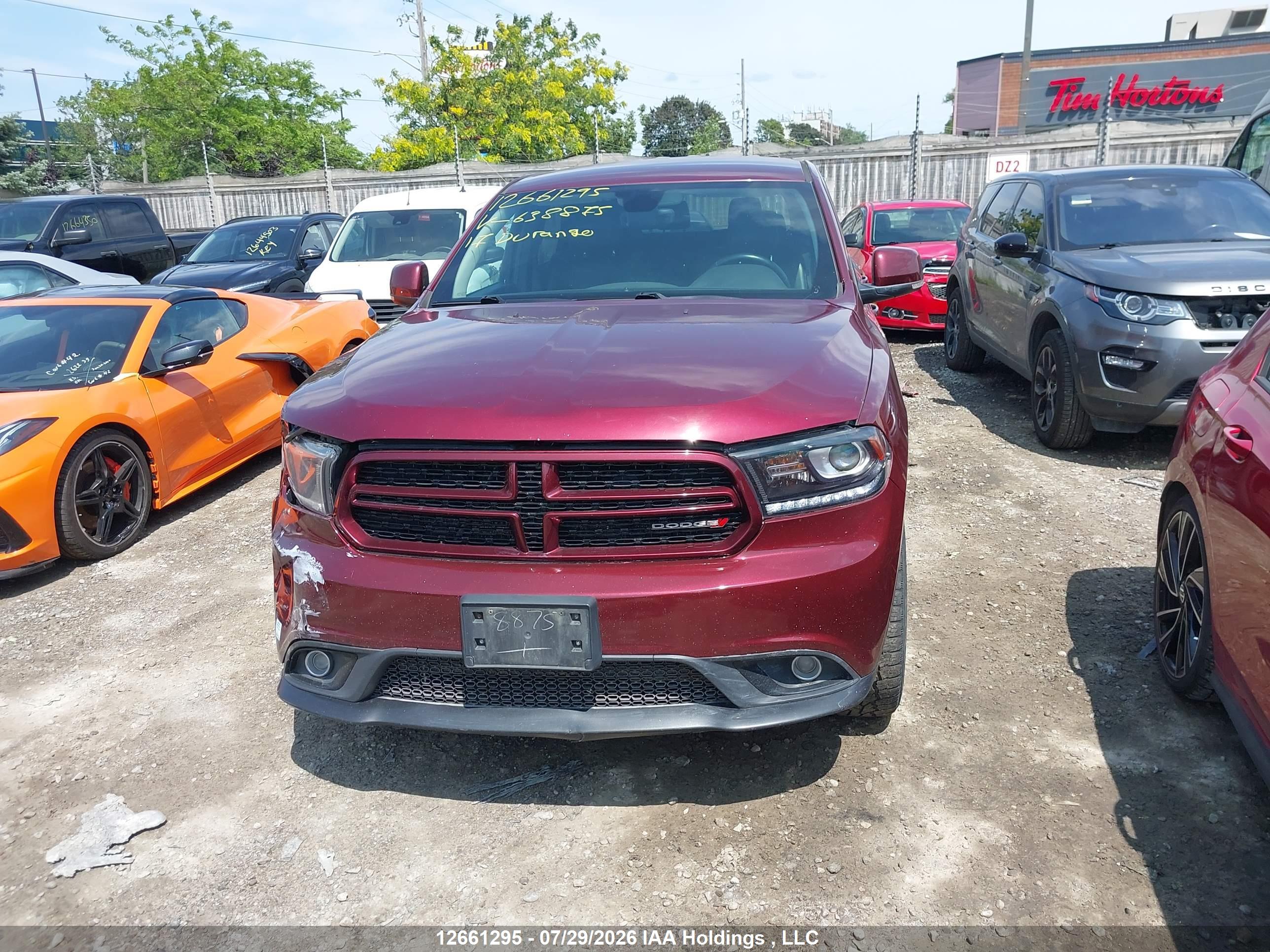 2017 DODGE DURANGO GT