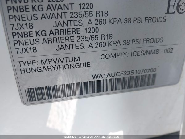 2025 AUDI Q3 PREMIUM 40 — I18