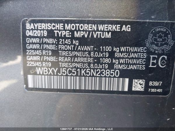 2019 BMW X2 XDRIVE28I