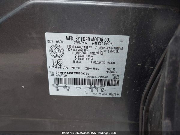 2024 FORD EDGE SEL