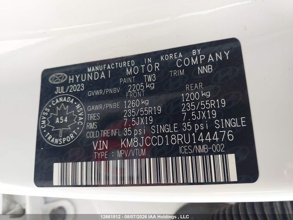 2024 HYUNDAI TUCSON LUXURY AWD