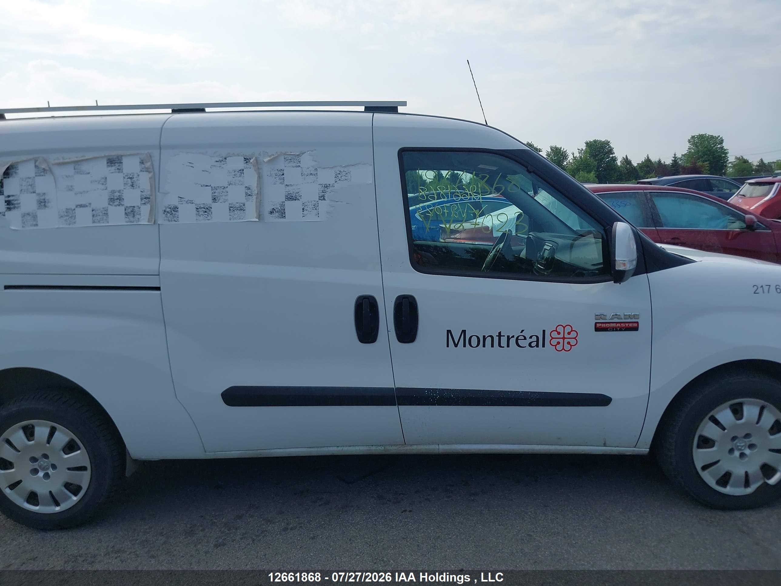 2021 RAM PROMASTER CITY TRADESMAN SLT
