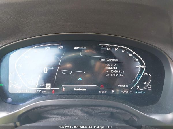 2022 BMW X3 PHEV XDRIVE30E