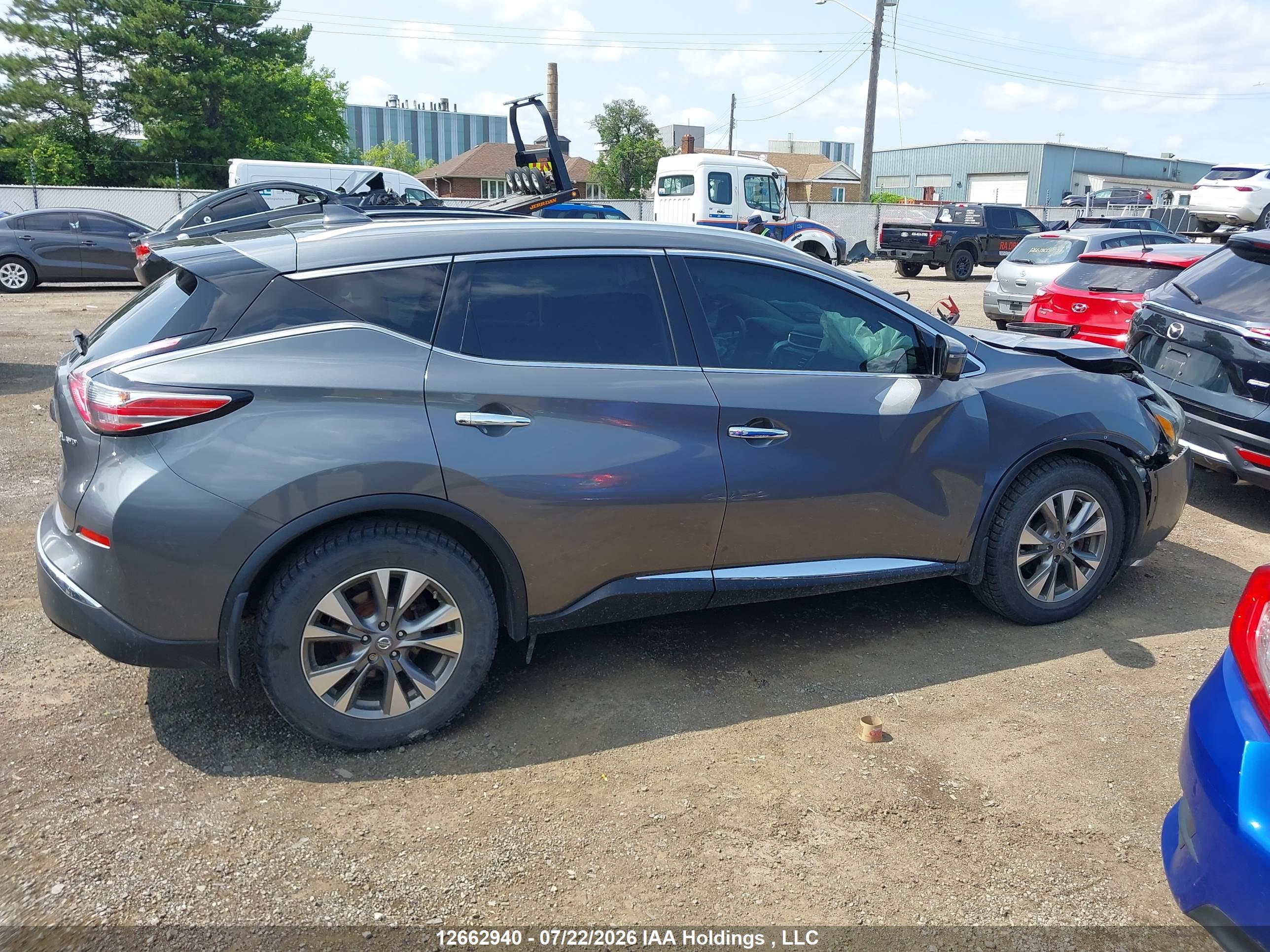 2018 NISSAN MURANO S/SL/SV/PLATINUM