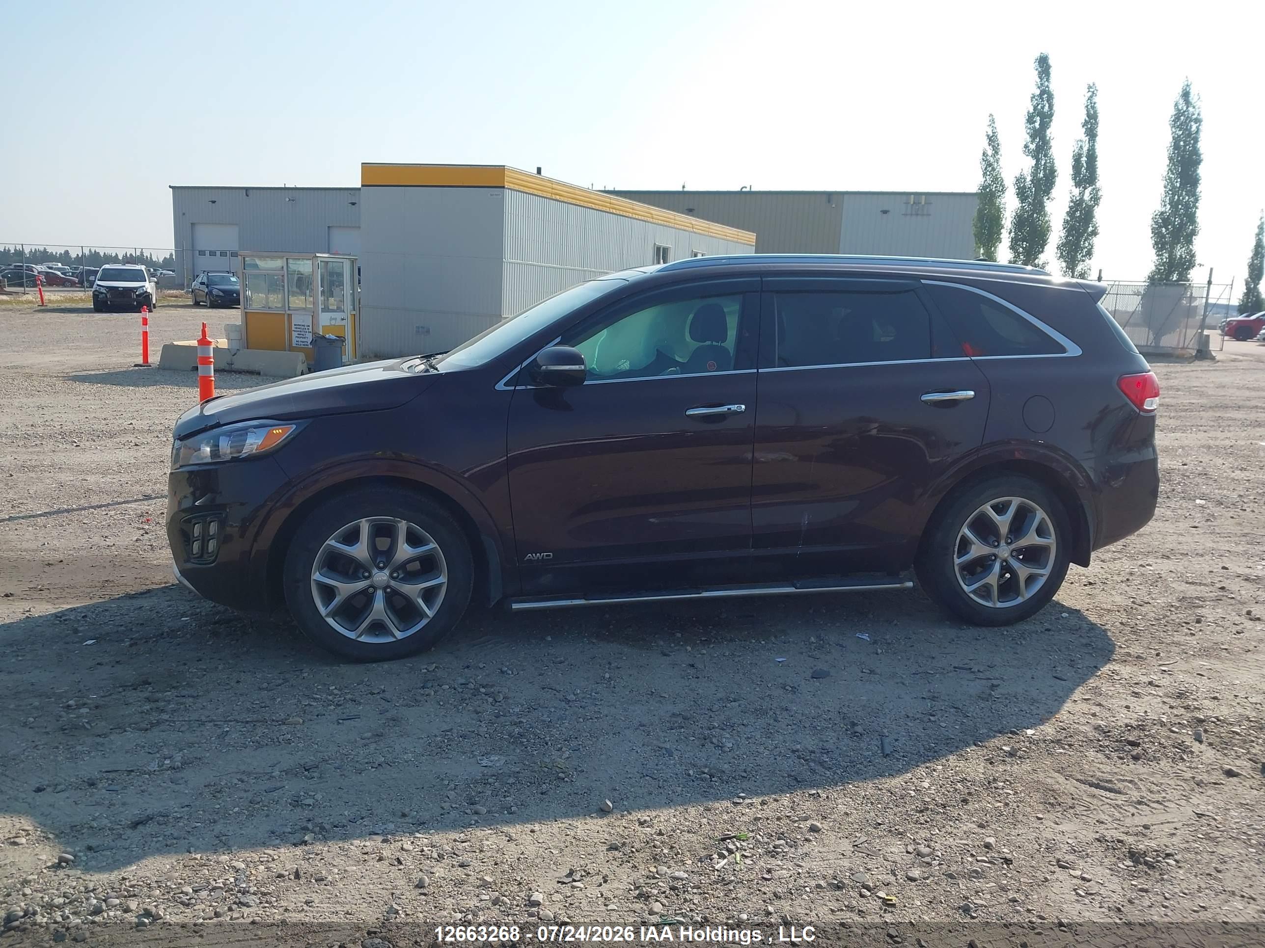 2016 KIA SORENTO 2.0L SX