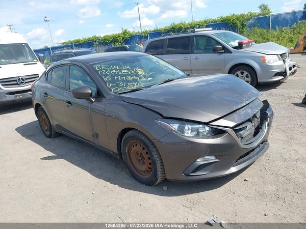 2016 MAZDA MAZDA3 G/GX
