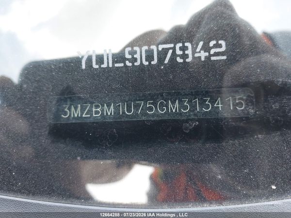 2016 MAZDA MAZDA3 G/GX