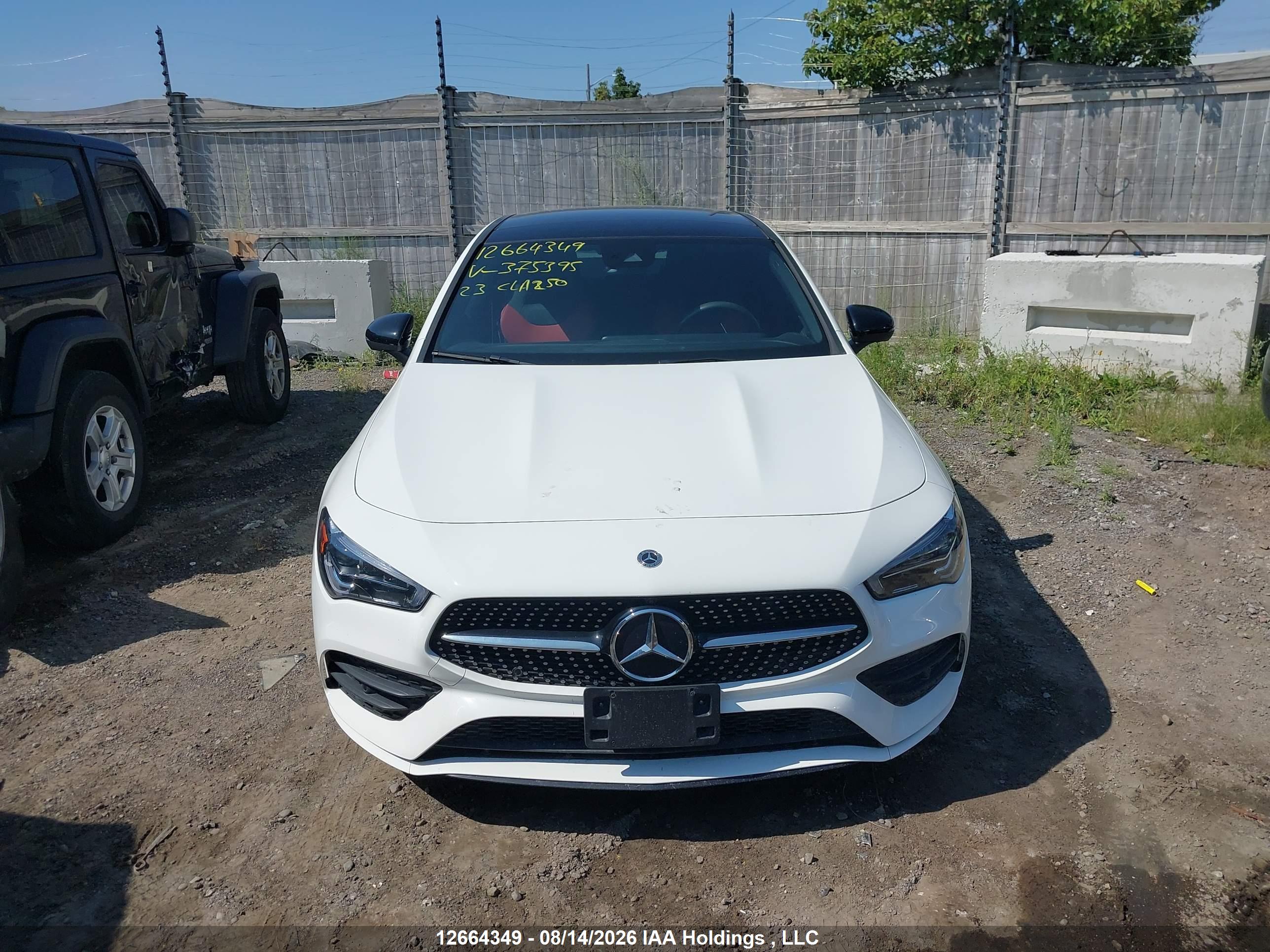 2023 MERCEDES-BENZ CLA CLA250 4MATIC
