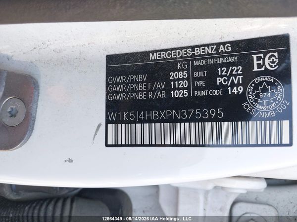 2023 MERCEDES-BENZ CLA CLA250 4MATIC