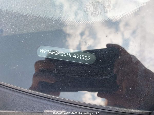 2017 PORSCHE CAYENNE SE HYBRID/PLATINUM