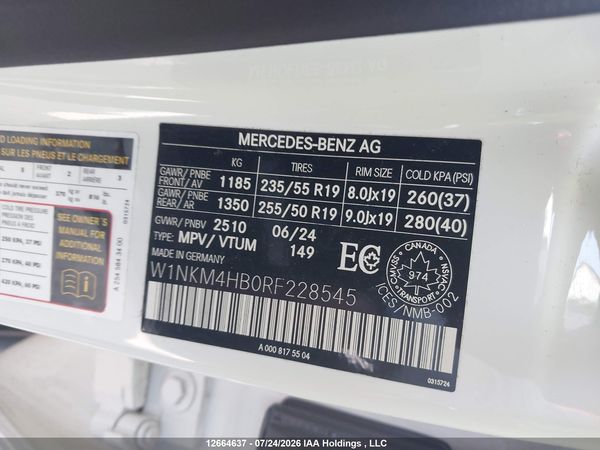 2024 MERCEDES-BENZ GLC 300 4MATIC