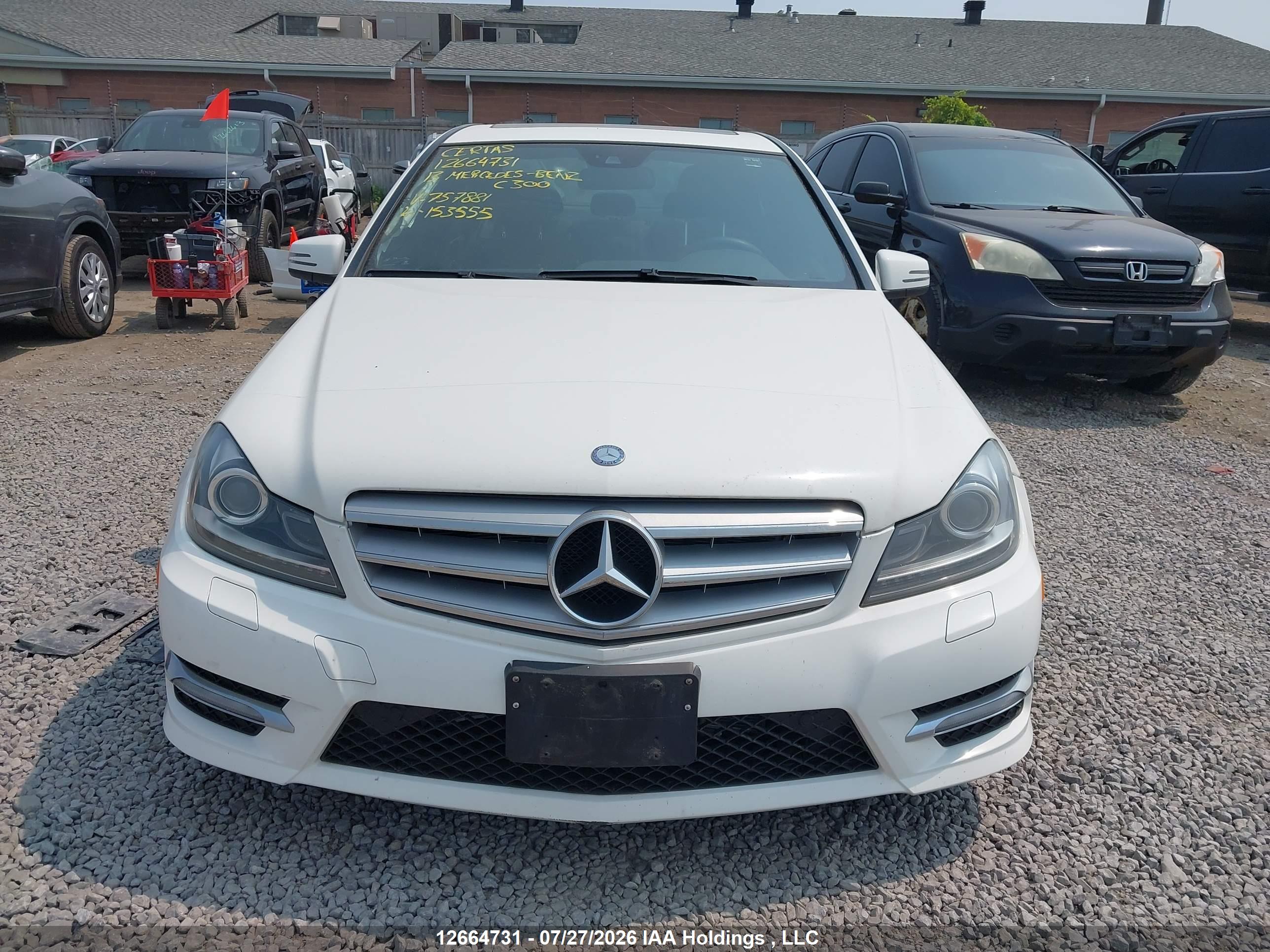2013 MERCEDES-BENZ C 300 4MATIC