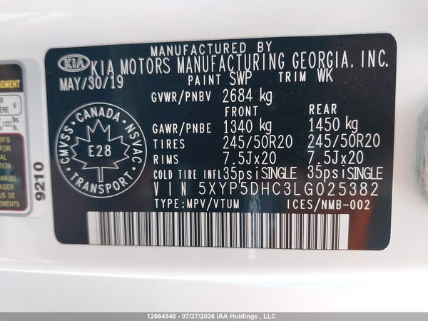 2020 KIA TELLURIDE