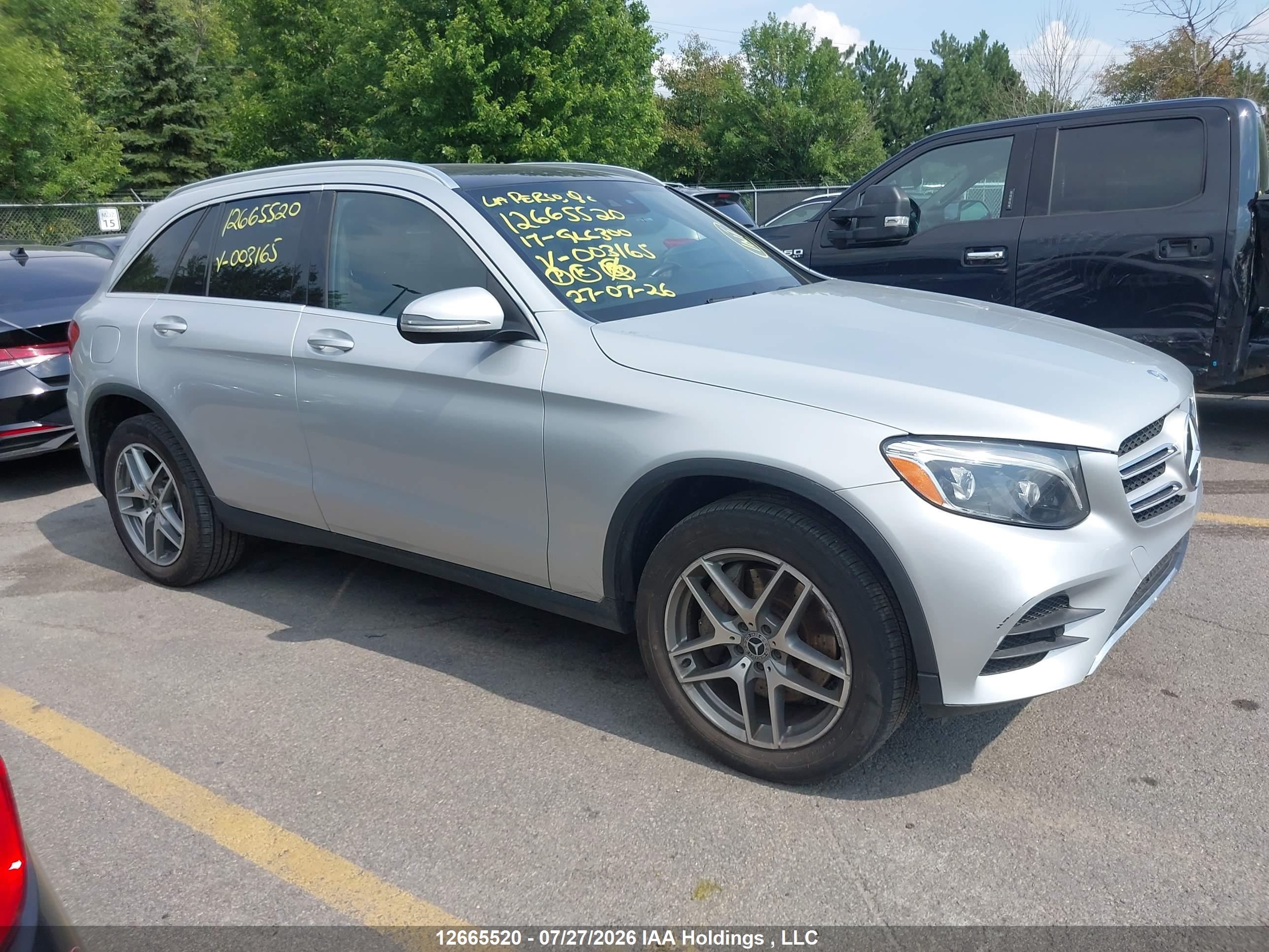 2017 MERCEDES-BENZ GLC 300 4MATIC