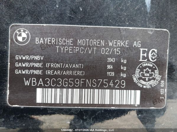 2015 BMW 320 I XDRIVE