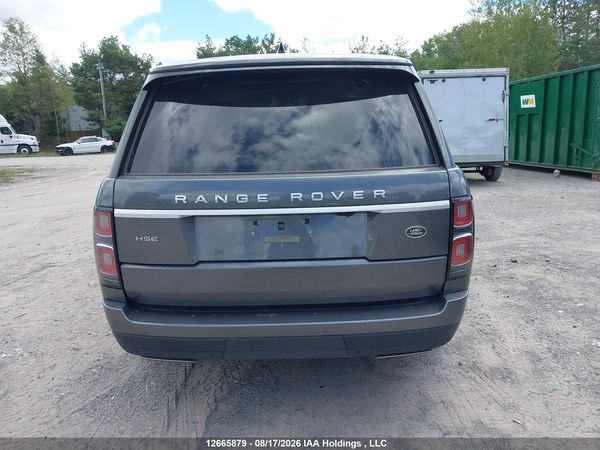 2019 LAND ROVER RANGE ROVER 3.0L V6 SUPERCHARGED HSE
