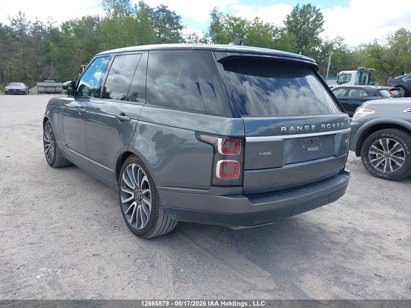 2019 LAND ROVER RANGE ROVER 3.0L V6 SUPERCHARGED HSE