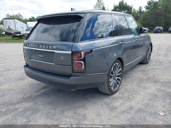 2019 LAND ROVER RANGE ROVER 3.0L V6 SUPERCHARGED HSE