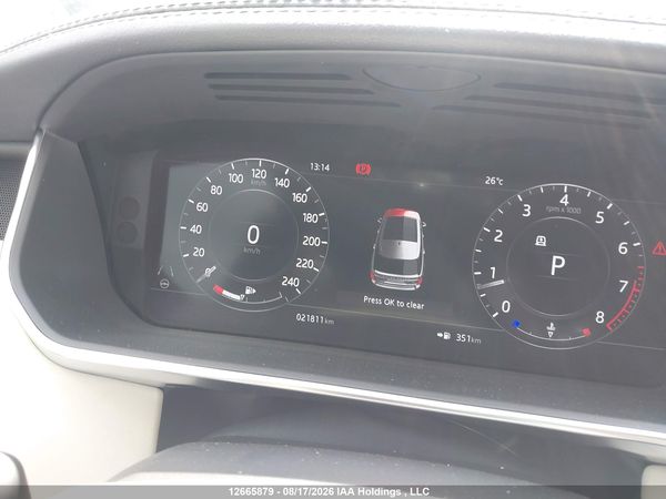 2019 LAND ROVER RANGE ROVER 3.0L V6 SUPERCHARGED HSE
