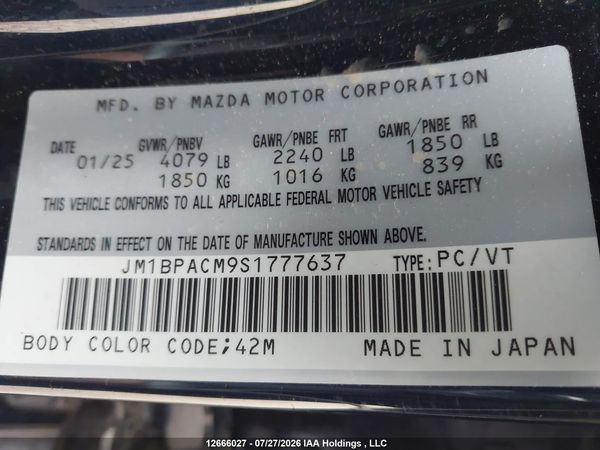 2025 MAZDA 3 PREFERRED