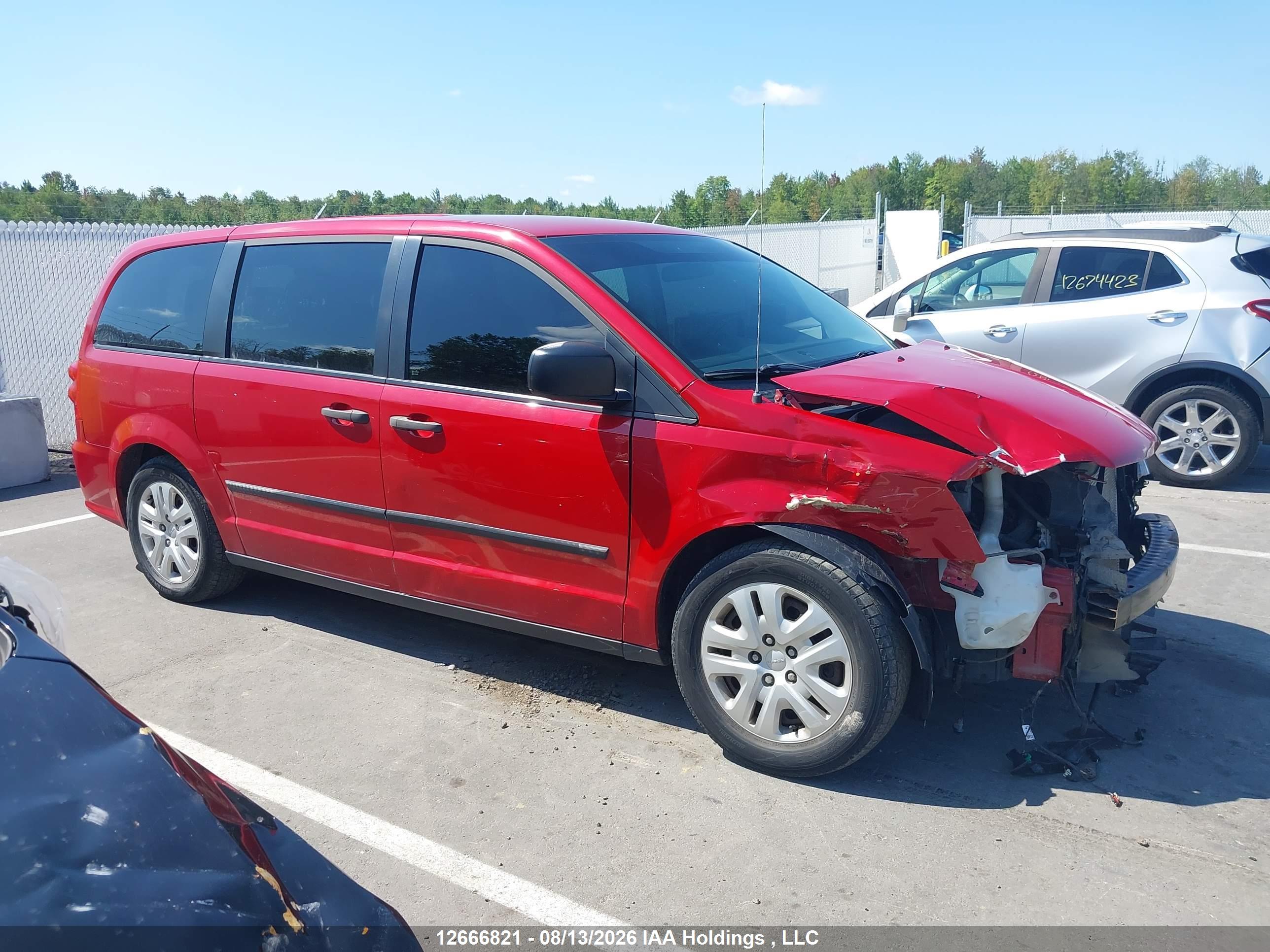 2016 DODGE GRAND CARAVAN SE/SXT