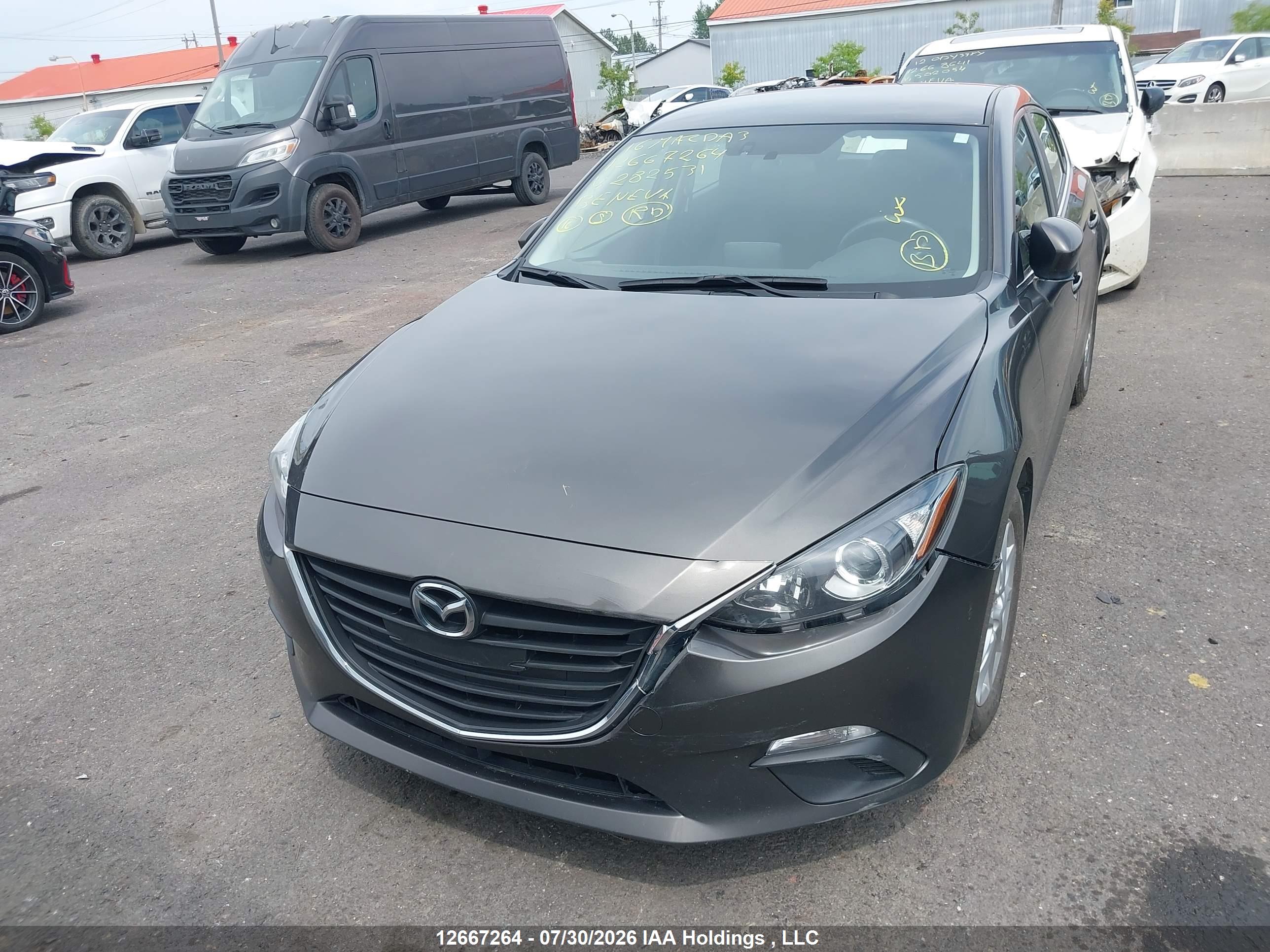 2016 MAZDA MAZDA3 GS