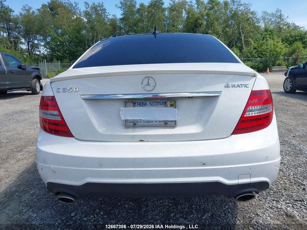 2013 MERCEDES-BENZ C 350 4MATIC