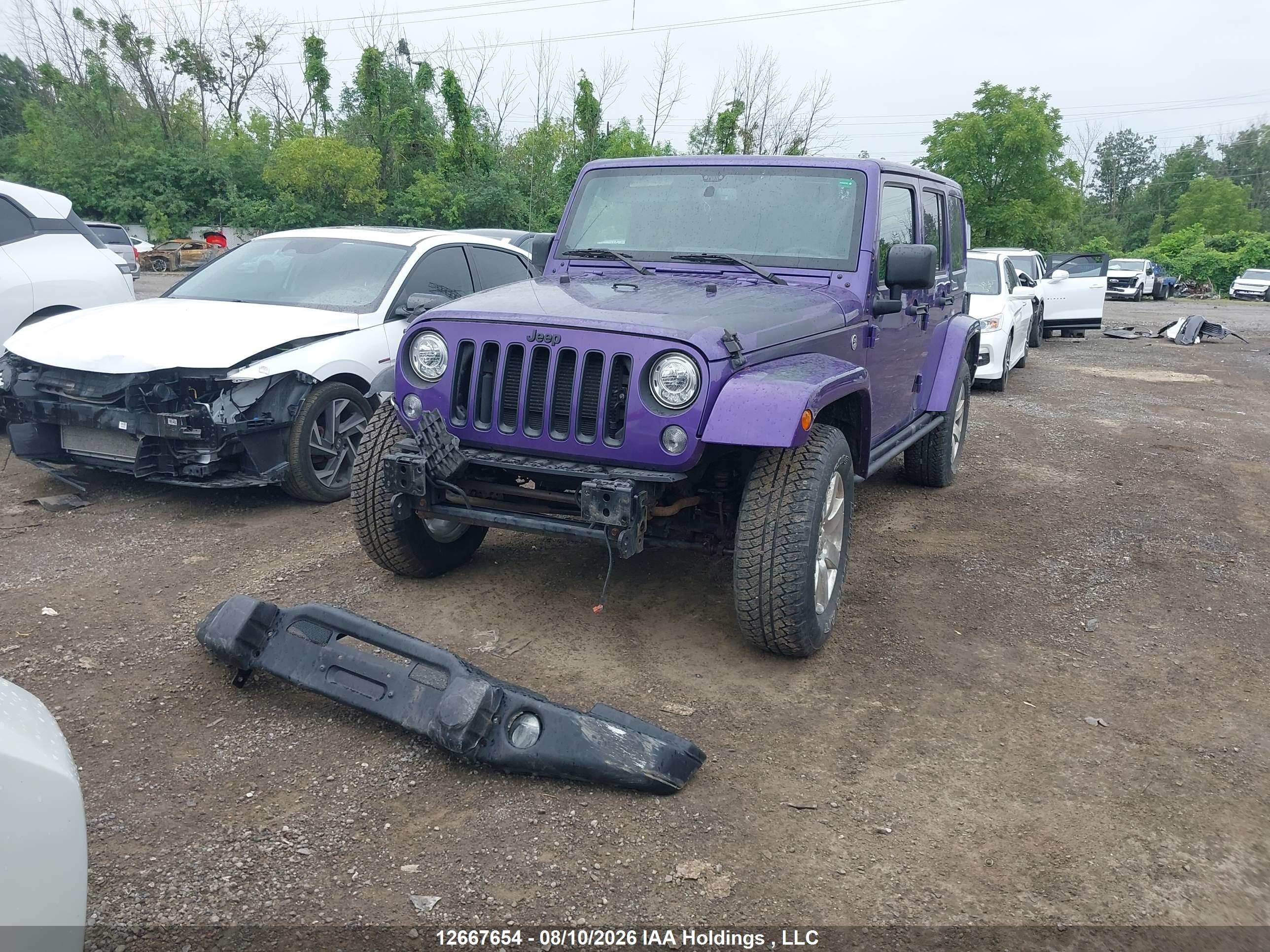 2017 JEEP WRANGLER UNLIMITED SAHARA — I2