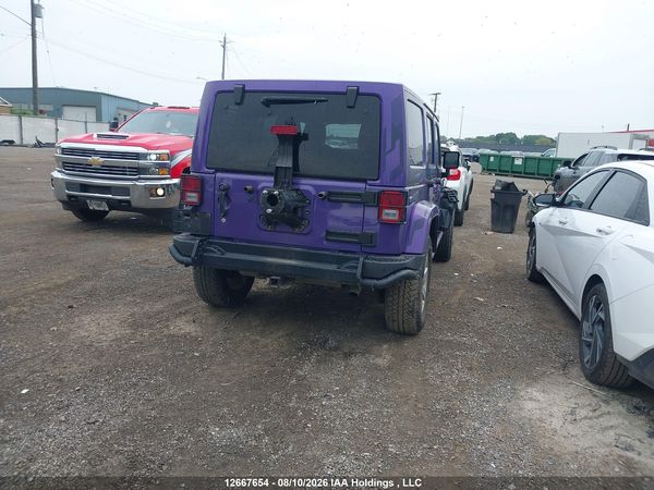 2017 JEEP WRANGLER UNLIMITED SAHARA — I4