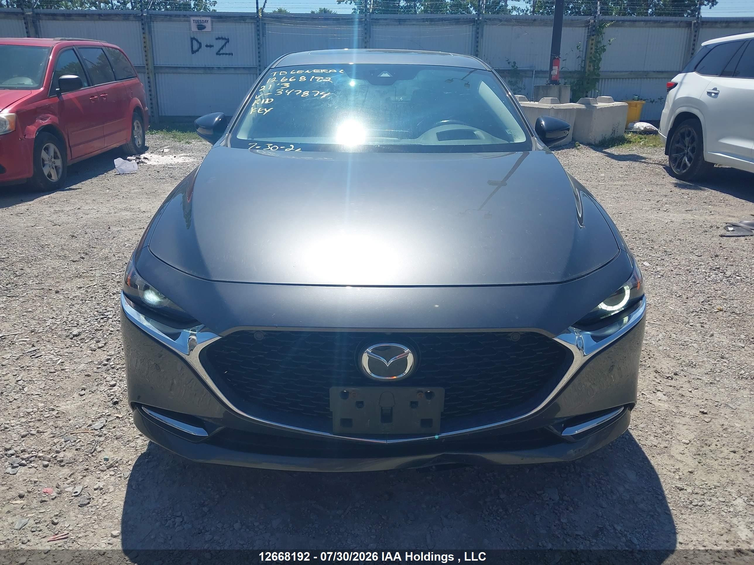 2021 MAZDA MAZDA3 GT W/TURBO