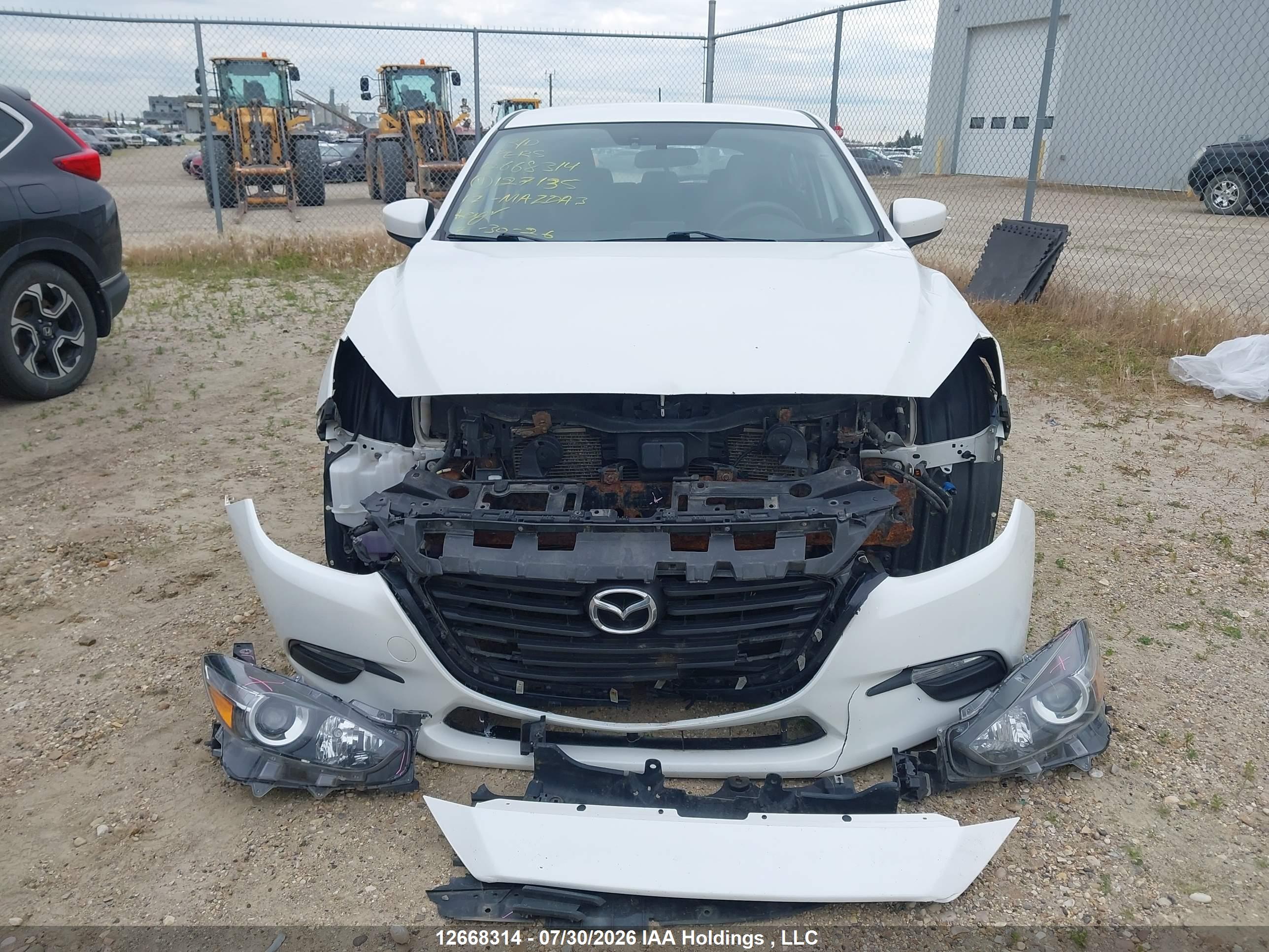 2017 MAZDA MAZDA3 GX