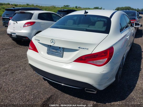 2015 MERCEDES-BENZ CLA CLA250 4 MATIC