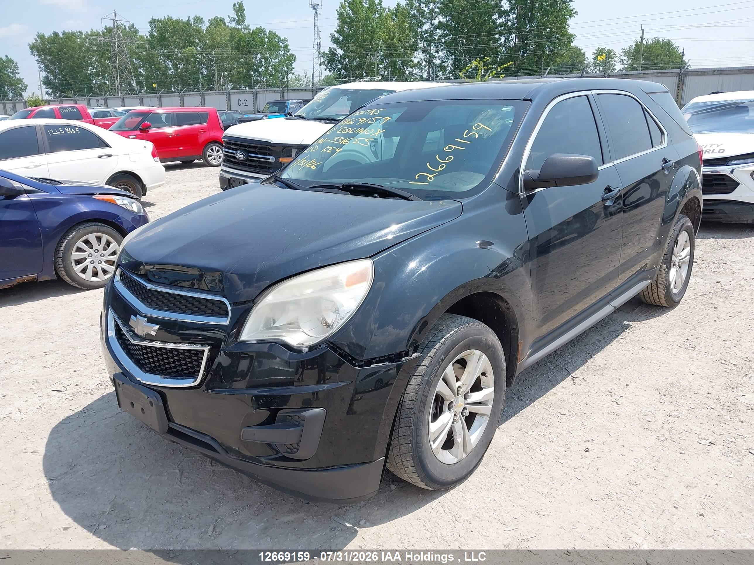 2012 CHEVROLET EQUINOX LS — I2
