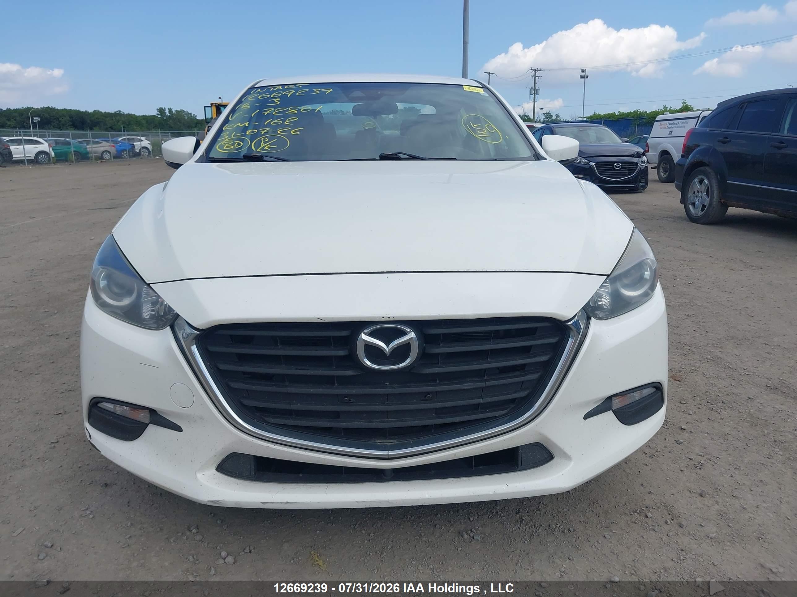 2018 MAZDA 3 Touring