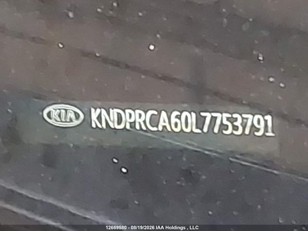 2020 KIA SPORTAGE SX