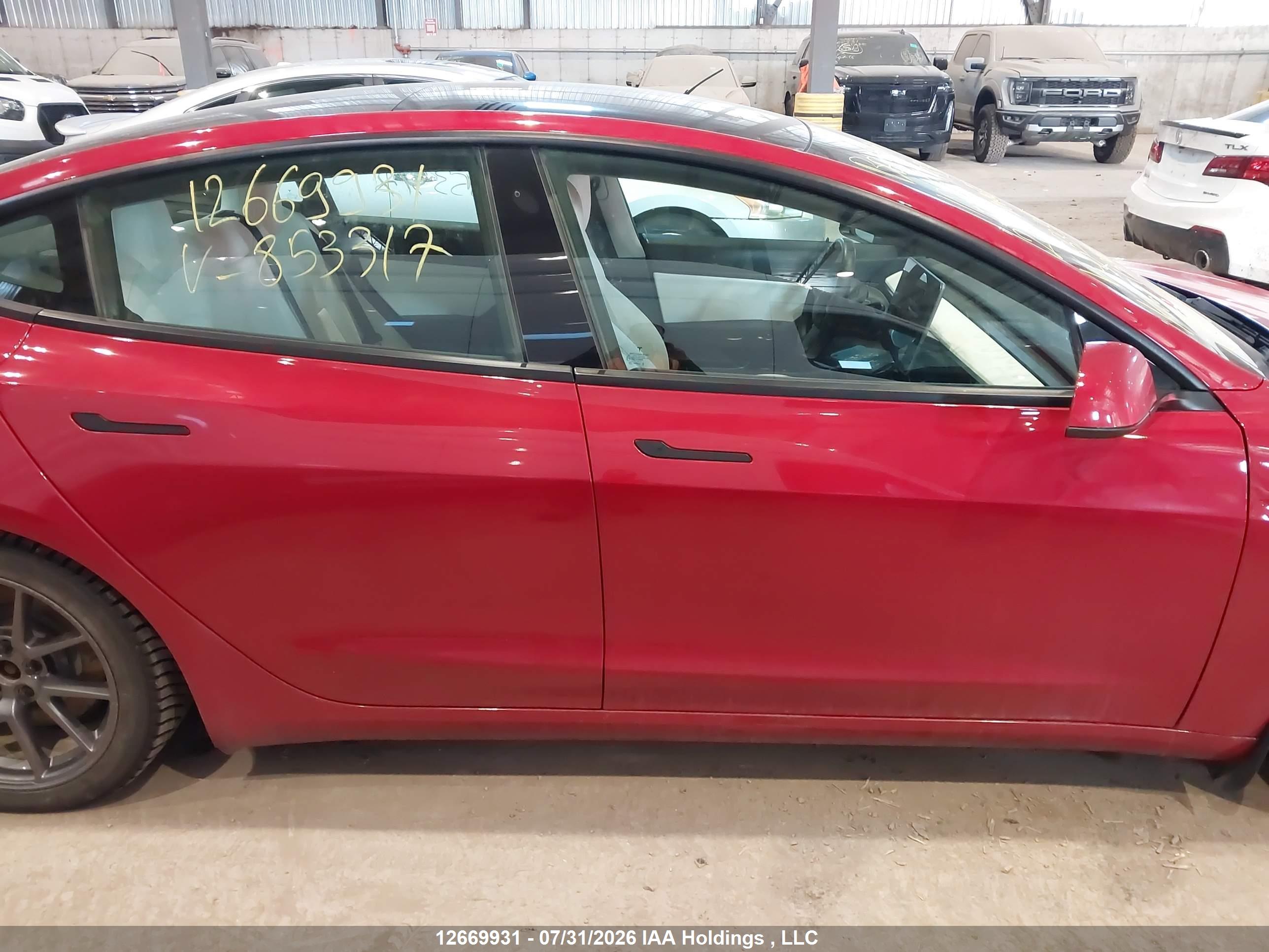 2021 TESLA MODEL 3