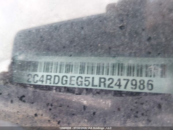 2020 DODGE GRAND CARAVAN GT