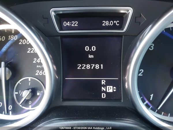 2012 MERCEDES-BENZ ML 350 BLUETEC 4MATIC