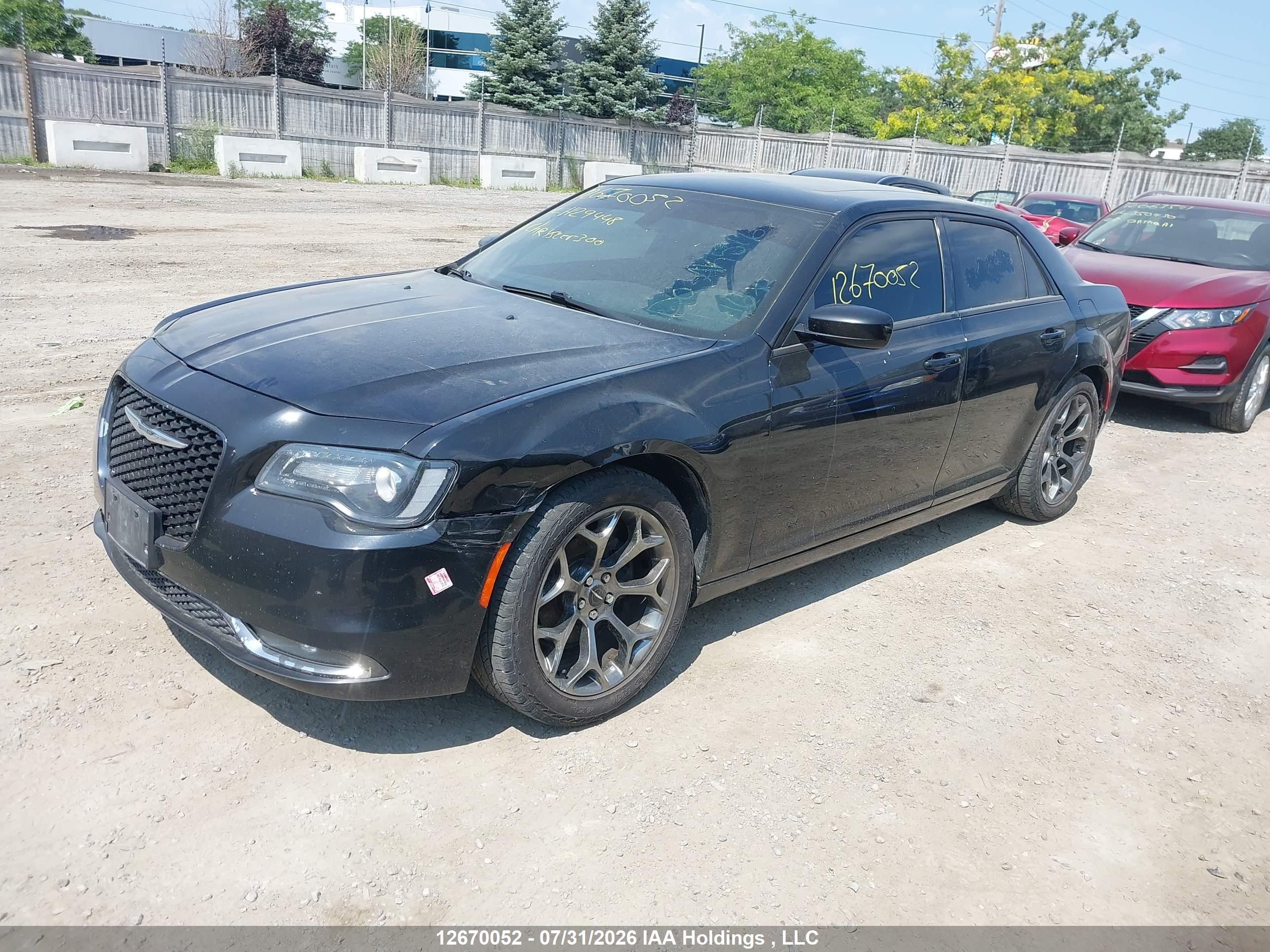 2016 CHRYSLER 300 300S — I2