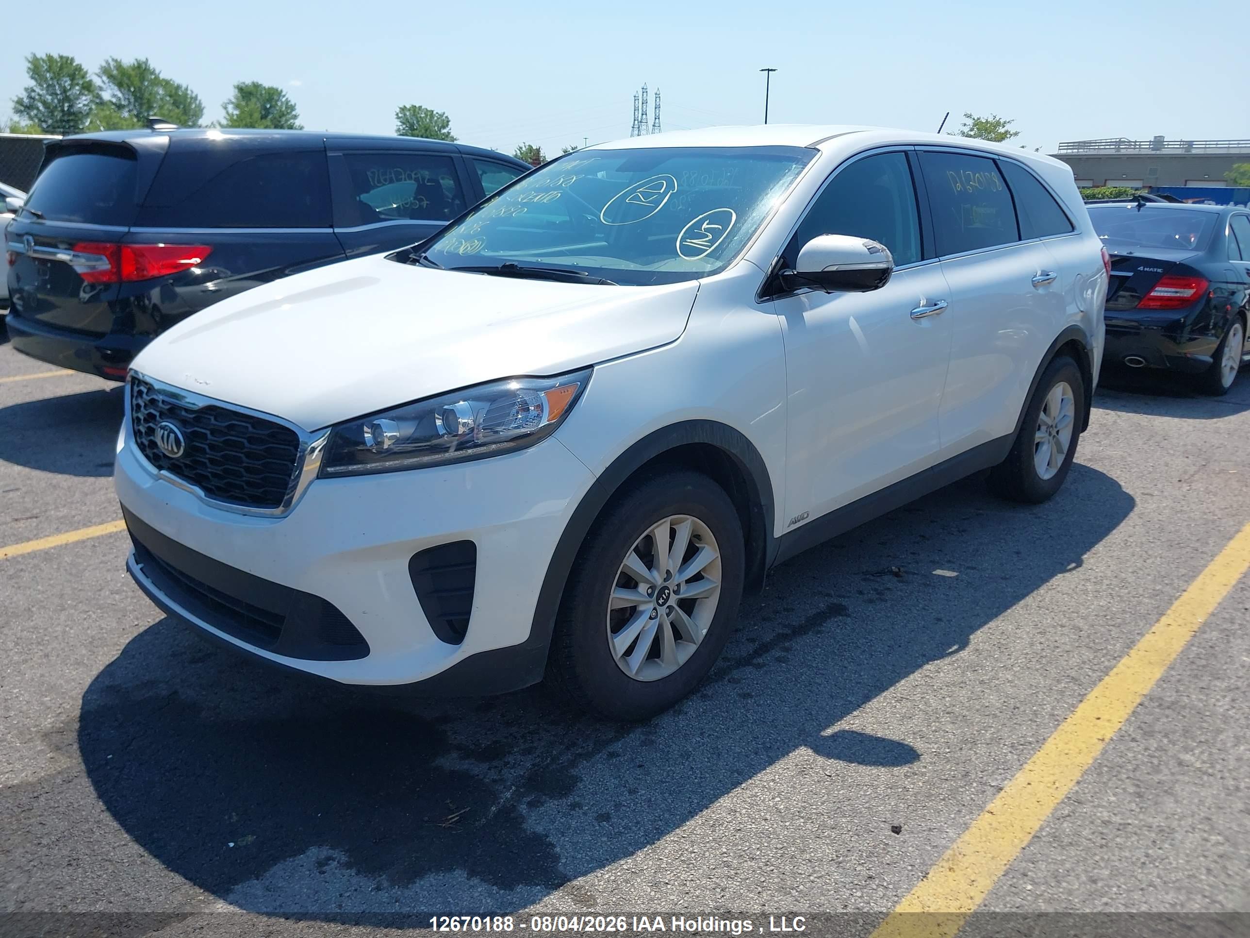 2020 KIA SORENTO L, LX, S — I2