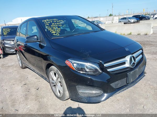 2019 MERCEDES-BENZ B250 4MATIC