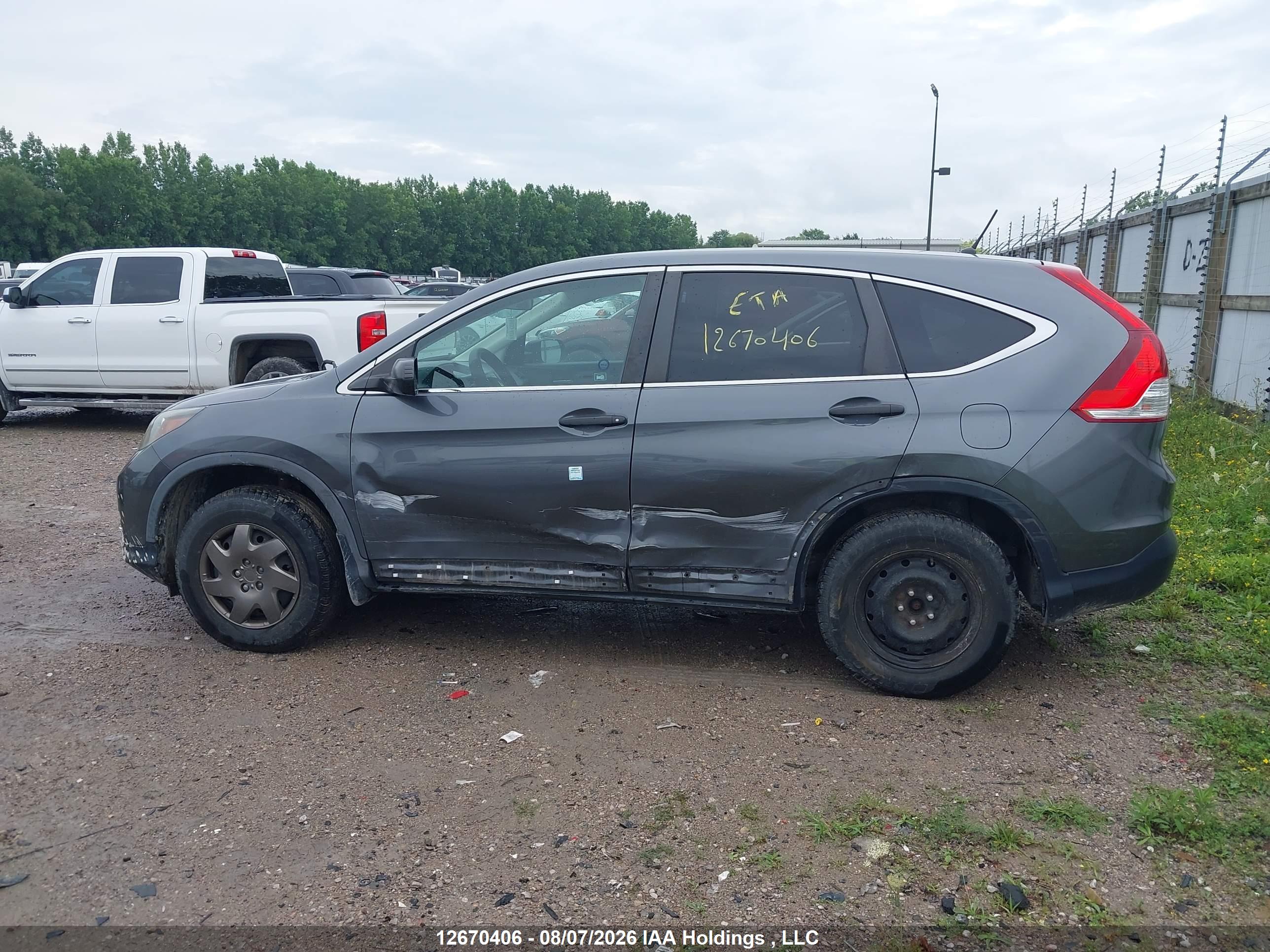 2012 HONDA CR-V LX