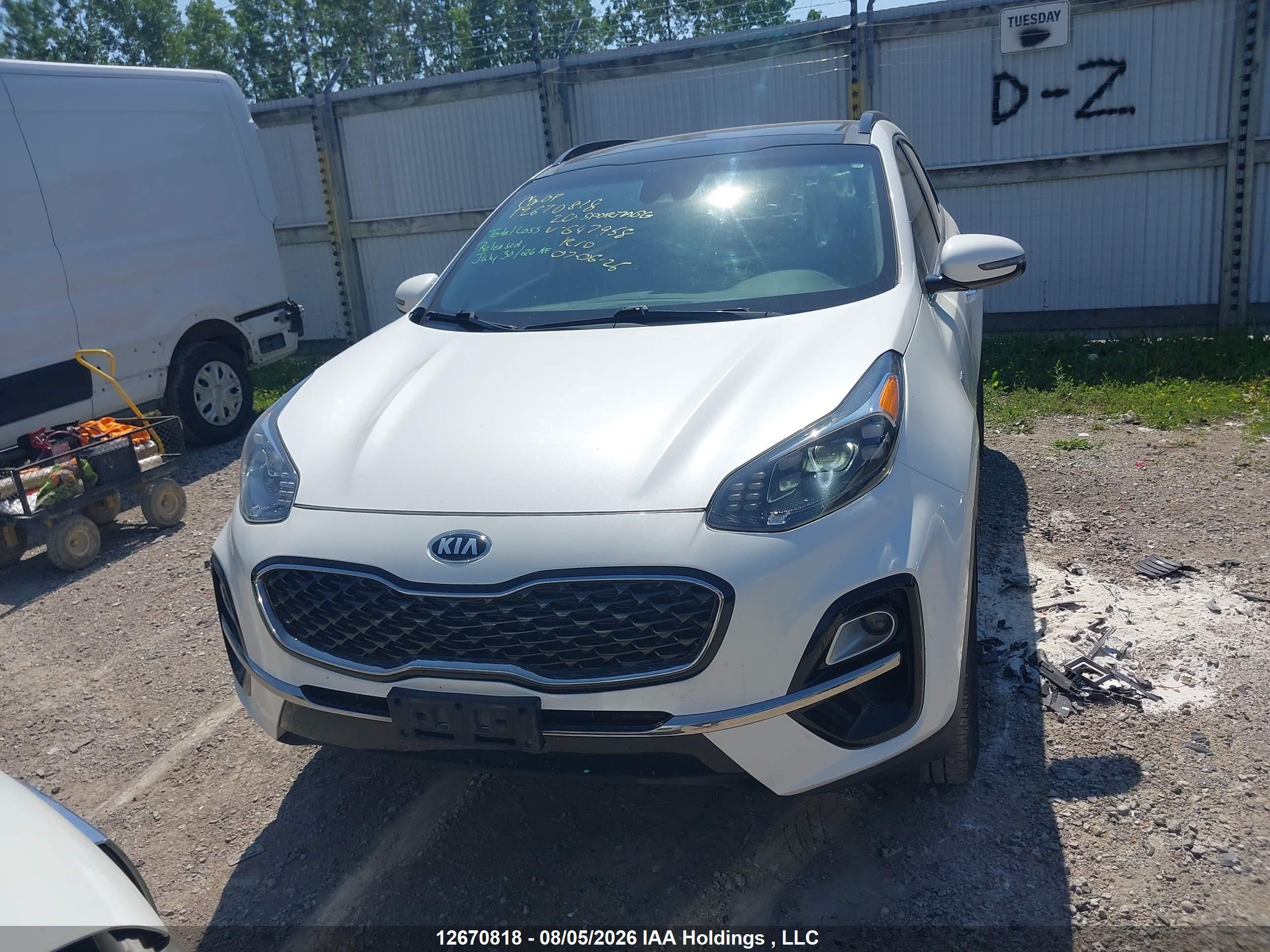 2020 KIA SPORTAGE
