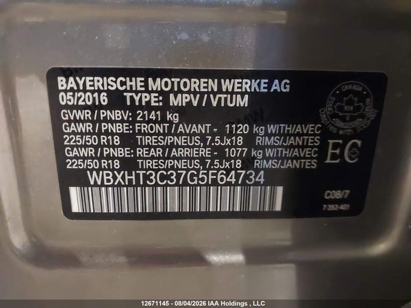 2016 BMW X1 XDRIVE28I