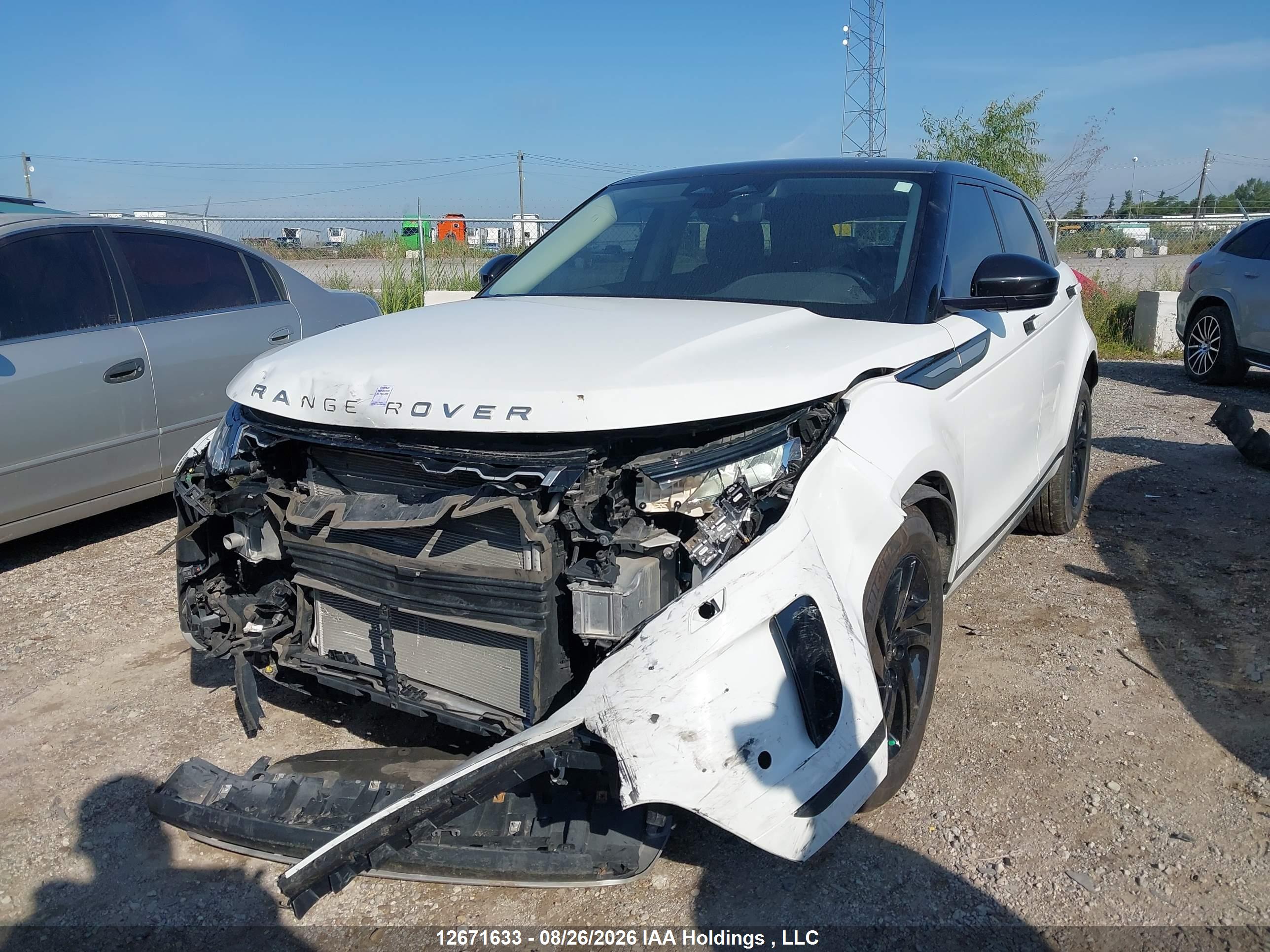 2022 LAND ROVER RANGE ROVER EVOQUE P250 S — I2