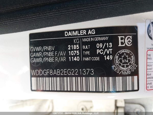 2014 MERCEDES-BENZ C 300 4MATIC
