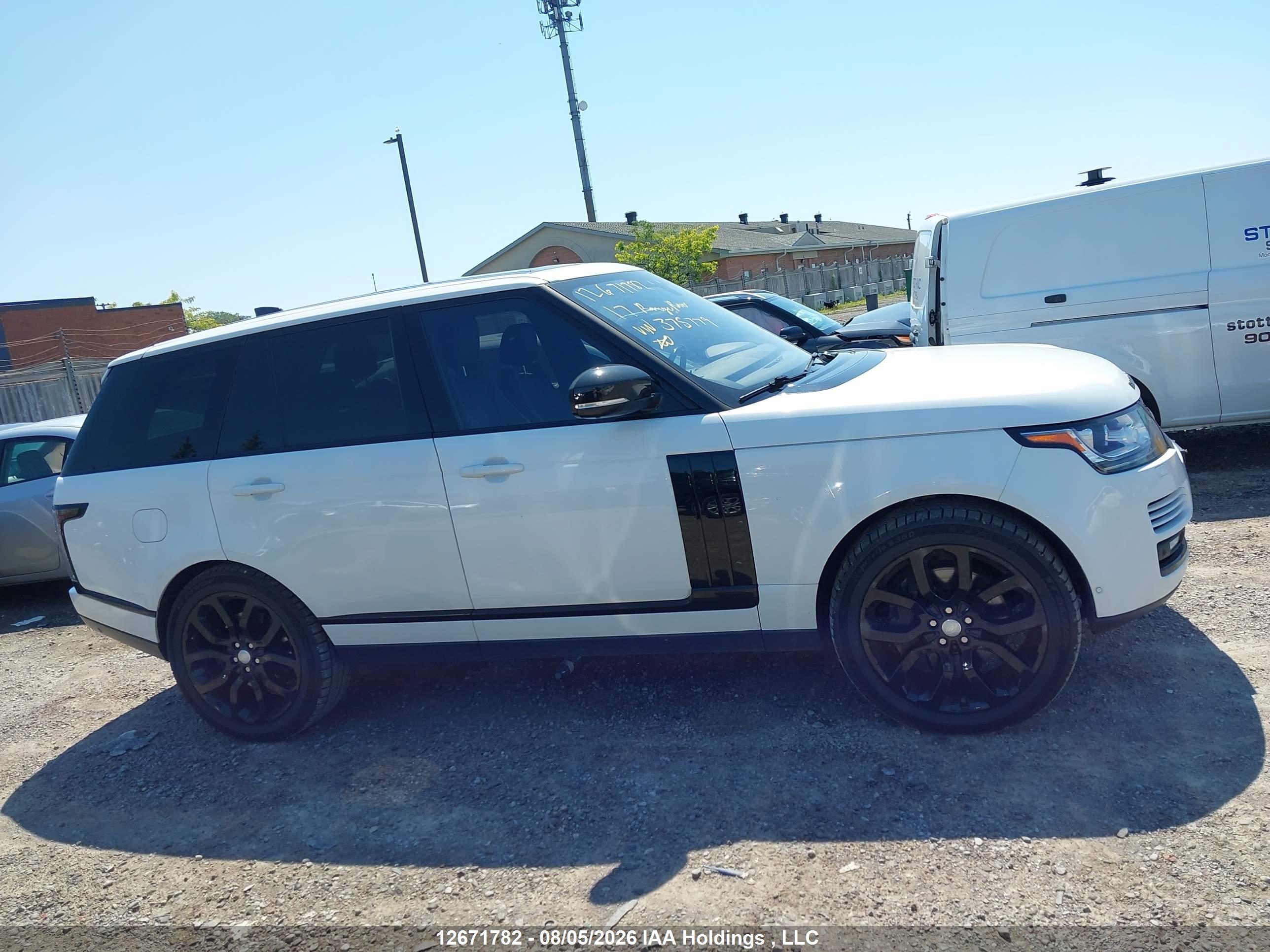 2017 LAND ROVER RANGE ROVER SUPERCHARGED