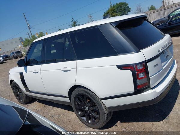 2017 LAND ROVER RANGE ROVER SUPERCHARGED